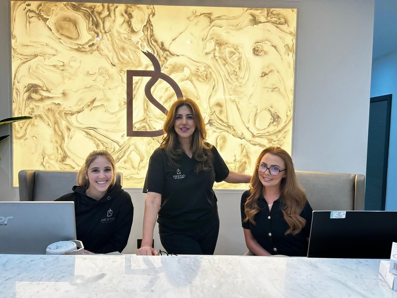 Reception team at Dental On The Banks